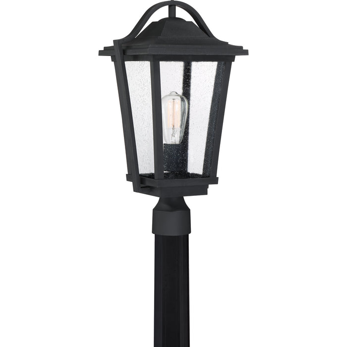 Quoizel DRS9011EK One Light Outdoor Post Mount, Earth Black