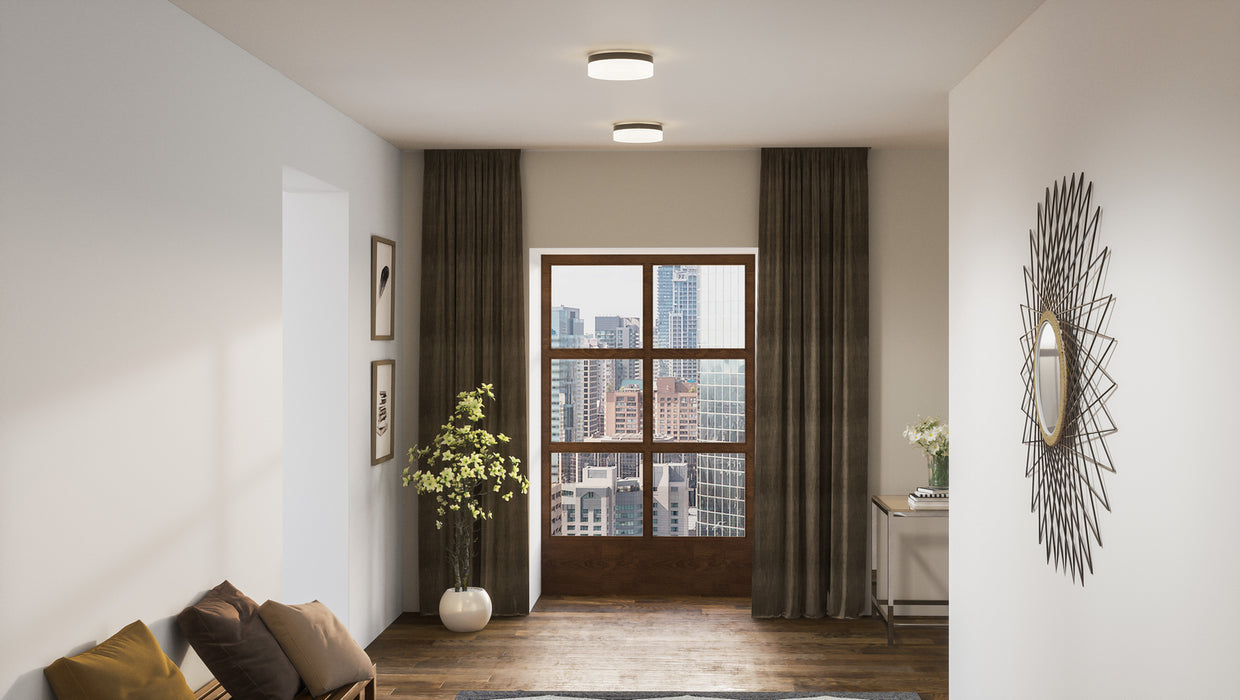 Quoizel PCOH1608OI LED Flush Mount, Oil Rubbed Bronze