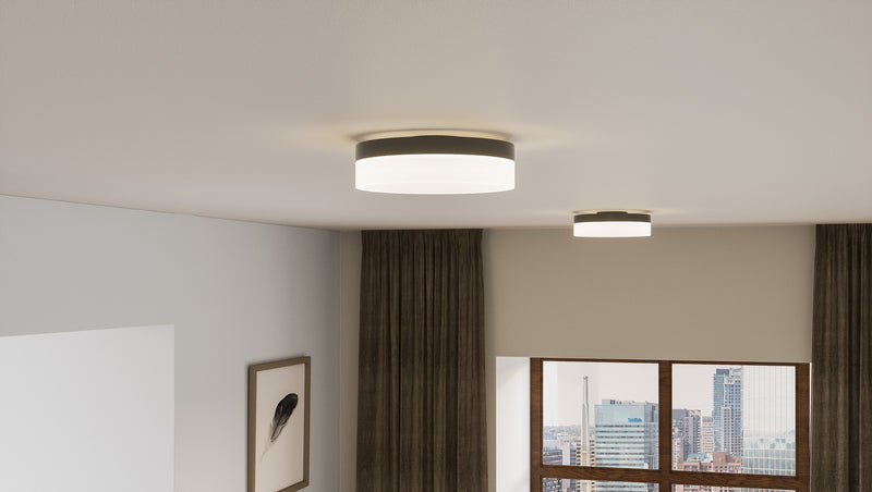 Quoizel PCOH1608OI LED Flush Mount, Oil Rubbed Bronze