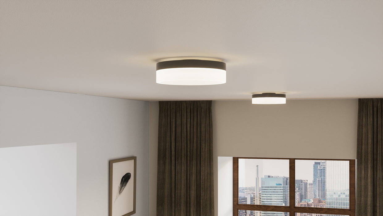 Quoizel PCOH1608OI LED Flush Mount, Oil Rubbed Bronze
