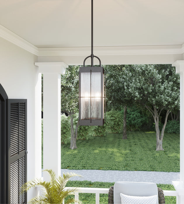 Quoizel WAR1908GZ Two Light Outdoor Hanging Lantern, Gilded Bronze