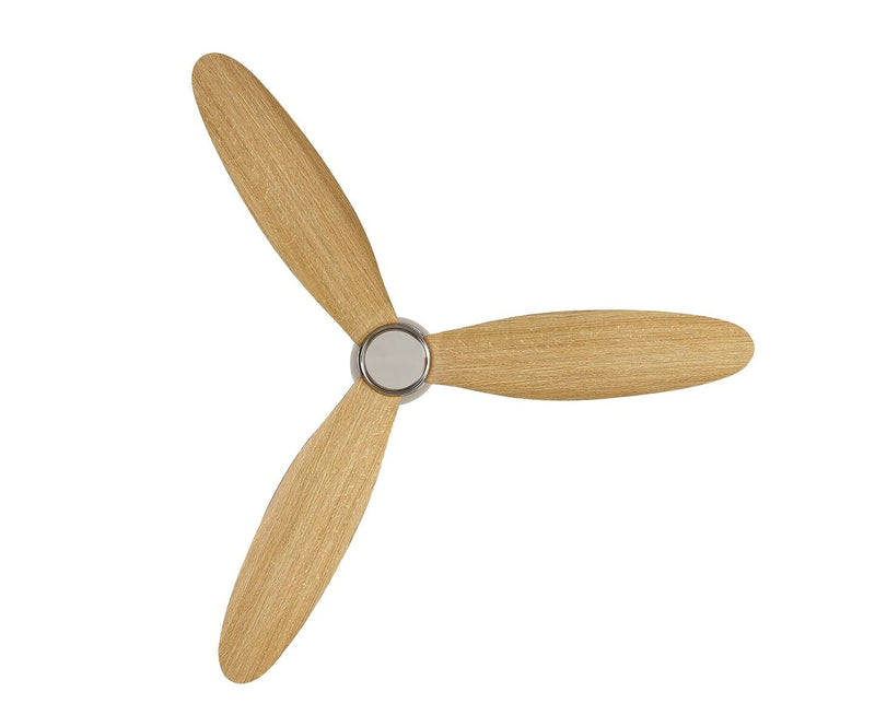 Beacon Lighting 21051901 52``Ceiling Fan, Brushed Chrome and Teak