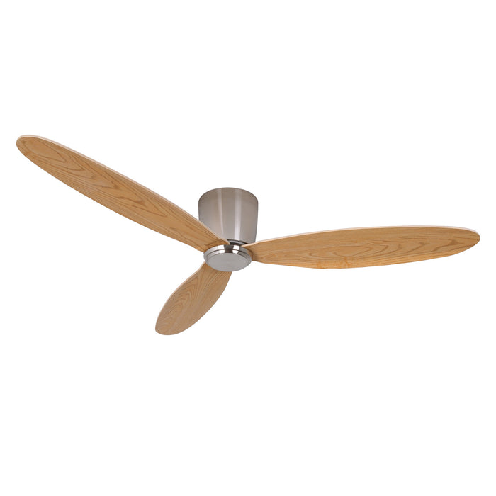 Beacon Lighting 21051901 52``Ceiling Fan, Brushed Chrome and Teak