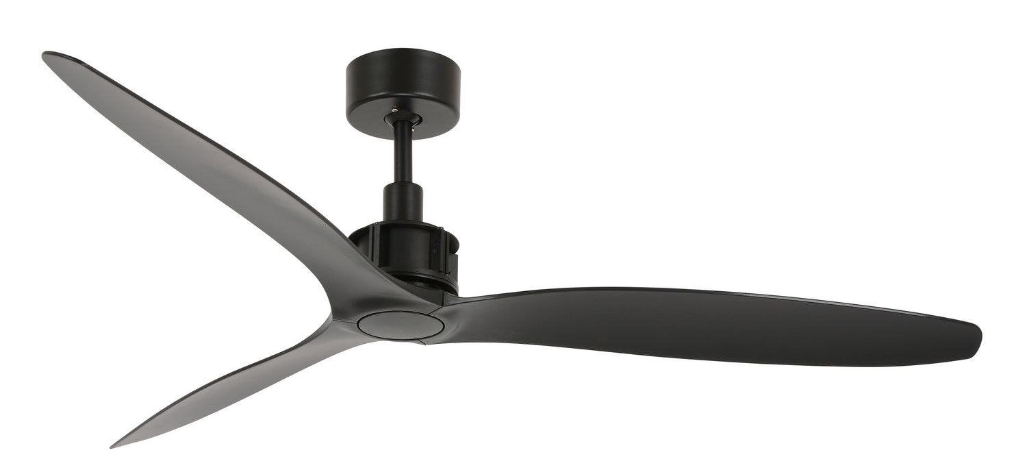 Beacon Lighting 212915010 52" Ceiling Fan, Matte Black