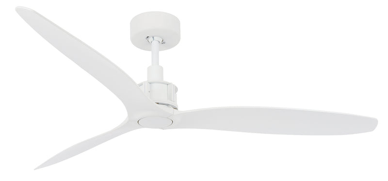 Beacon Lighting 212916010 52" Ceiling Fan, Matte White