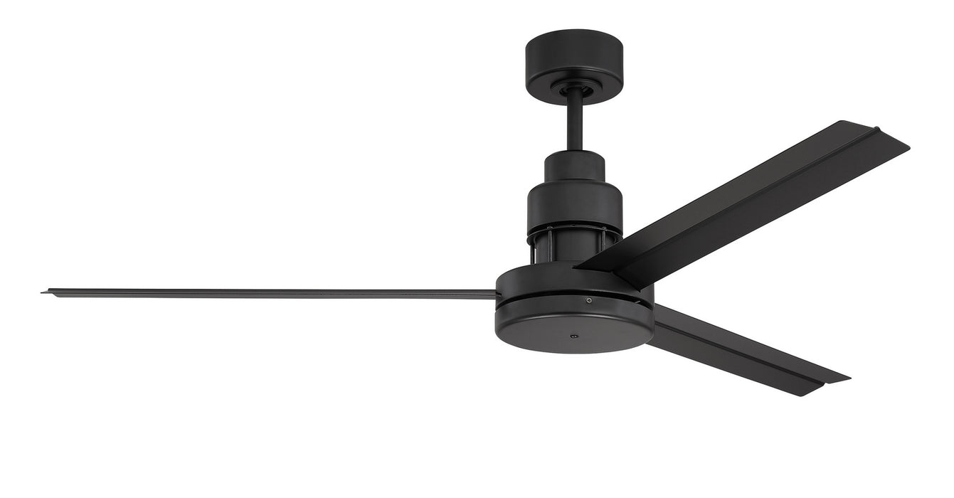 Craftmade MND54FB3 54"Ceiling Fan, Flat Black