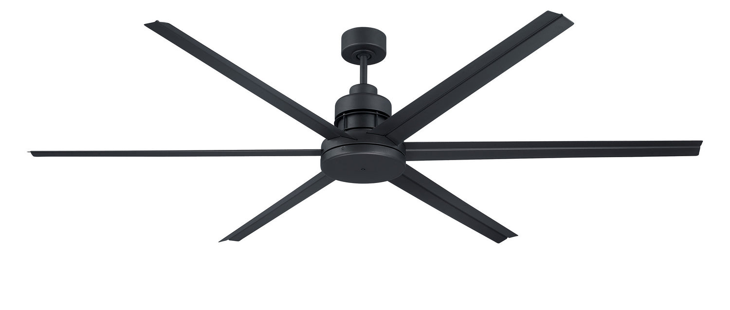 Craftmade MND72FB6 72"Ceiling Fan, Flat Black