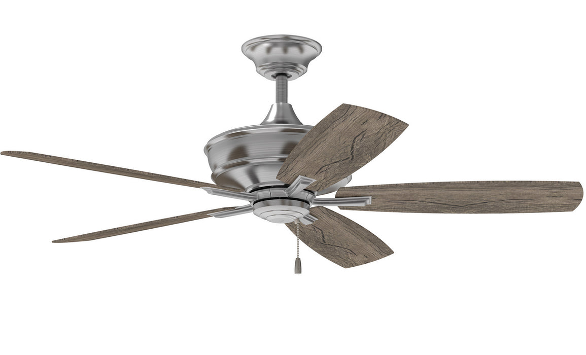 Craftmade SLN56BNK5 56"Ceiling Fan, Brushed Polished Nickel