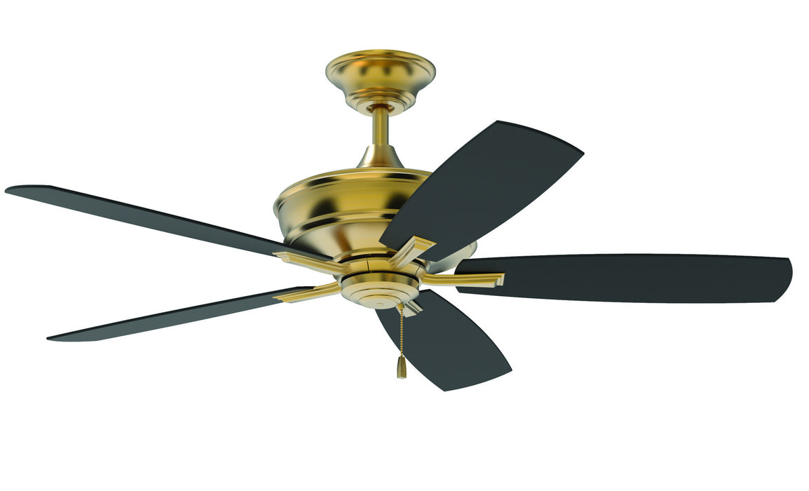 Craftmade SLN56SB5 56"Ceiling Fan, Satin Brass