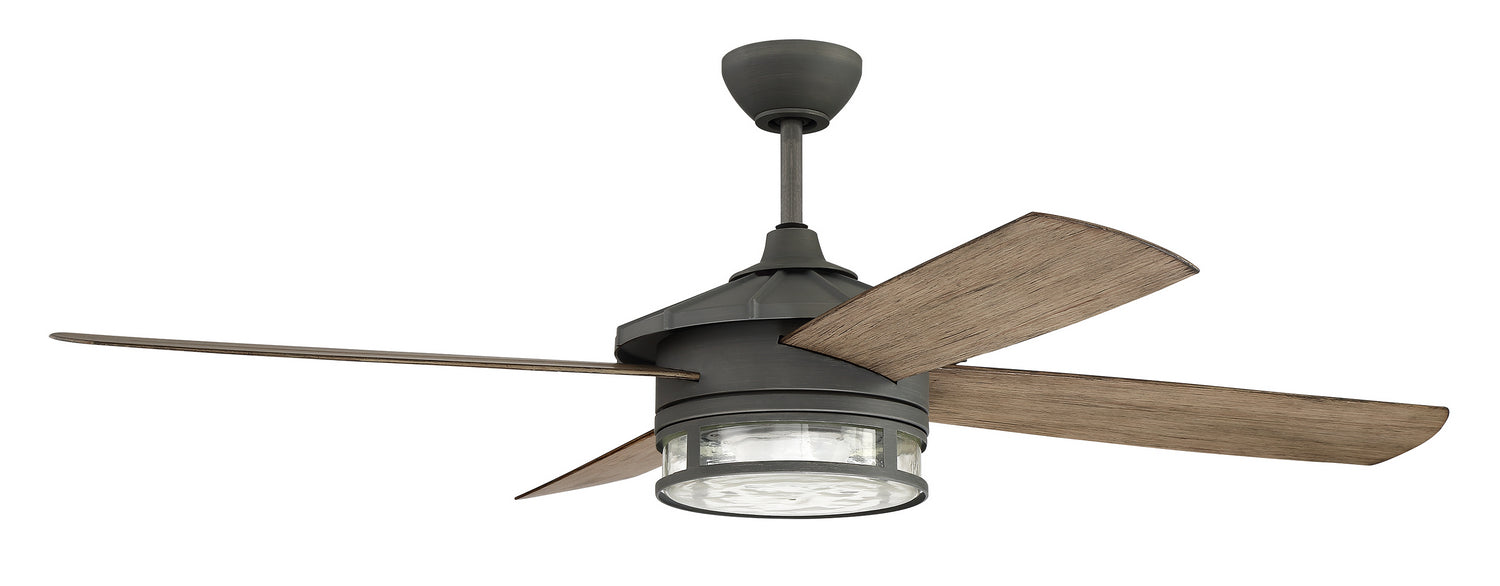Craftmade STK52AGV4 52"Ceiling Fan, Aged Galvanized