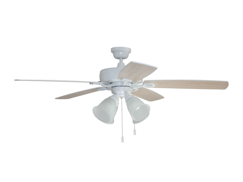 Craftmade TCE52W5C4 52"Ceiling Fan, White