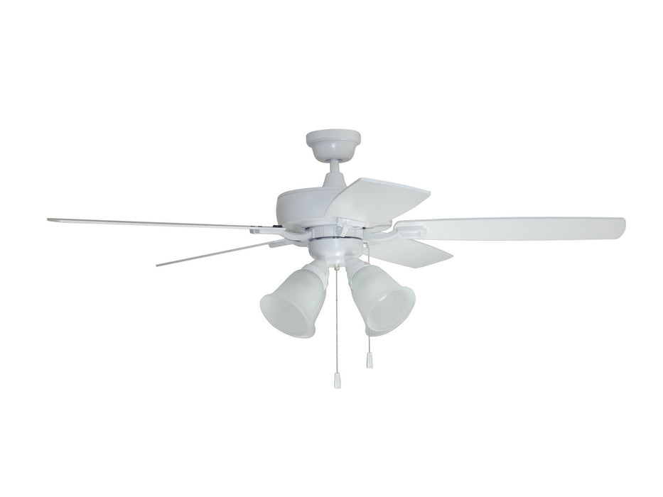 Craftmade TCE52W5C4 52"Ceiling Fan, White