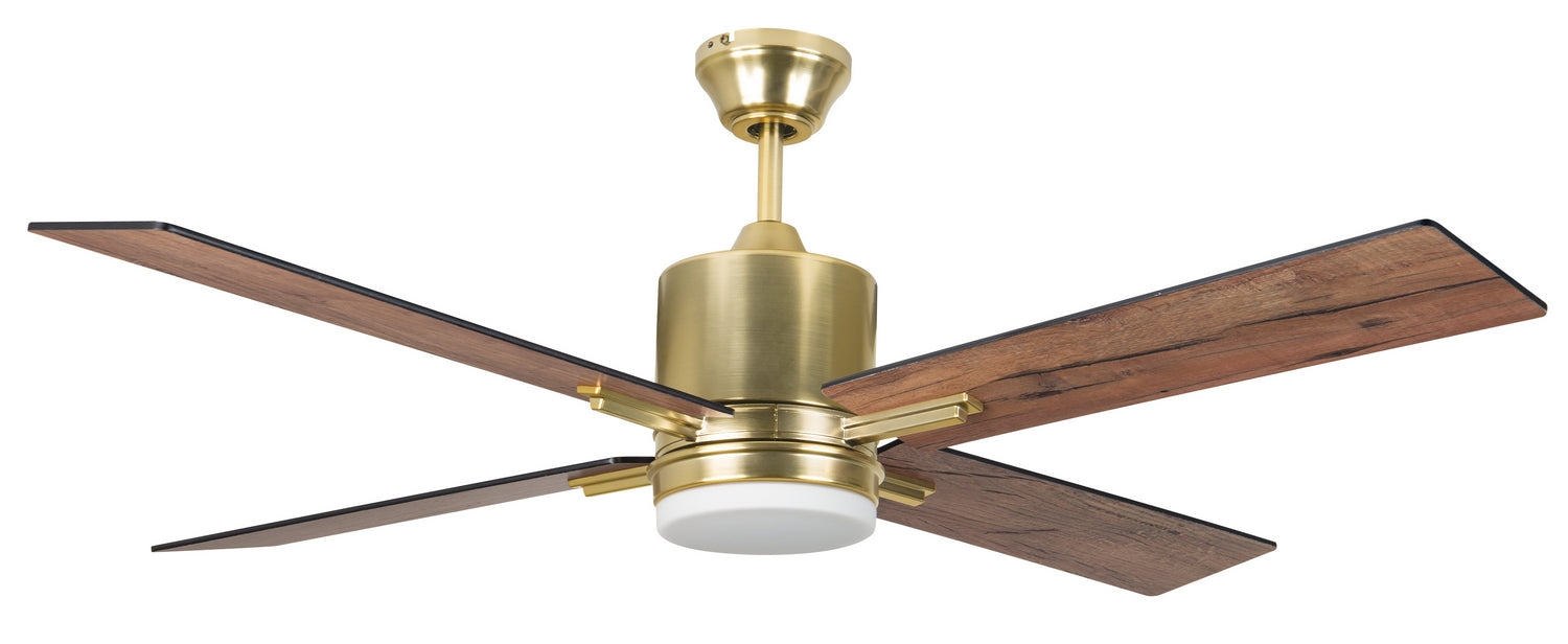 Craftmade TEA52SB4 52"Ceiling Fan, Satin Brass