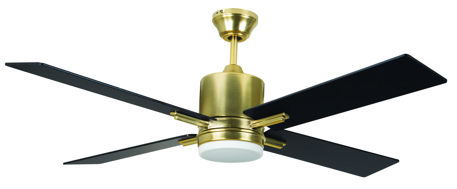 Craftmade TEA52SB4 52"Ceiling Fan, Satin Brass