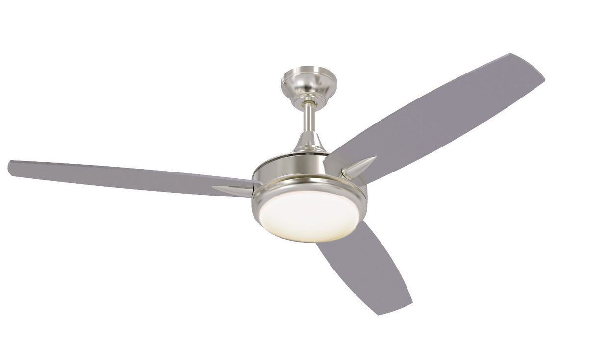 Craftmade TG52BNK3-52BN 52"Ceiling Fan, Brushed Polished Nickel