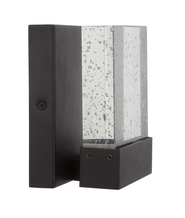 Craftmade ZA1200-TB-LED LED Wall Lantern, Textured Black