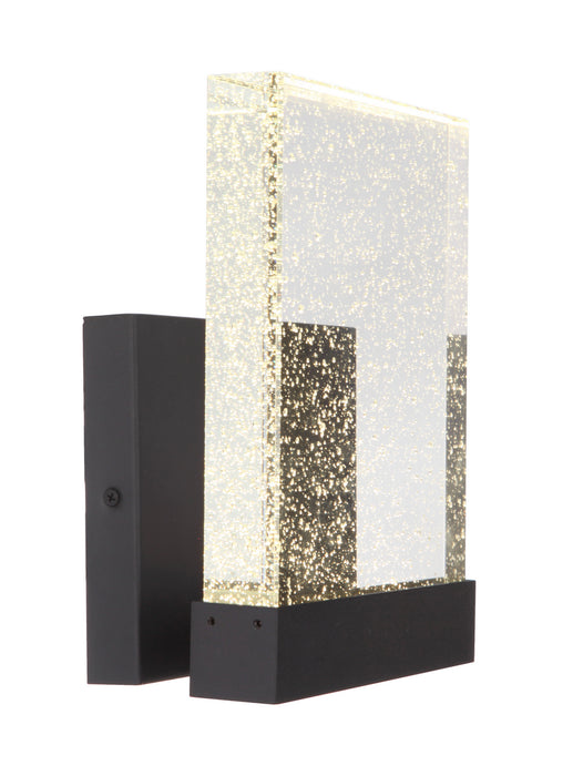 Craftmade ZA1220-TB-LED LED Wall Lantern, Textured Black