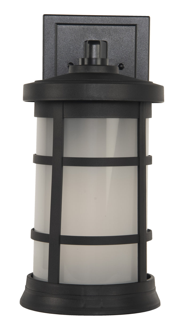Craftmade ZA2314-TB One Light Outdoor Wall Lantern, Textured Black