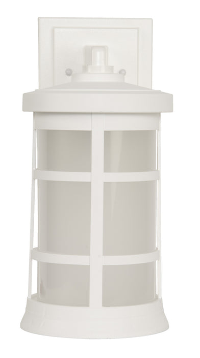 Craftmade ZA2314-TW One Light Outdoor Wall Lantern, Textured White