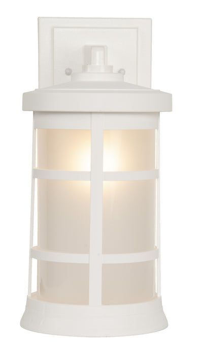 Craftmade ZA2314-TW One Light Outdoor Wall Lantern, Textured White