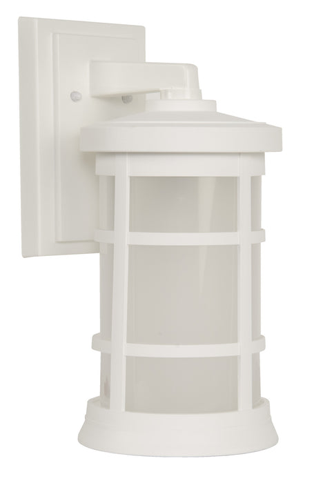 Craftmade ZA2314-TW One Light Outdoor Wall Lantern, Textured White