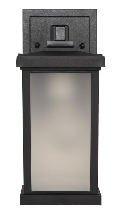 Craftmade ZA2404-TB One Light Outdoor Wall Lantern, Textured Black