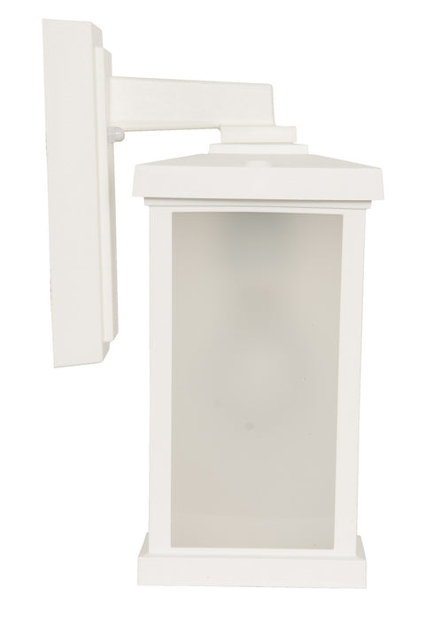 Craftmade ZA2404-TW One Light Outdoor Wall Lantern, Textured White