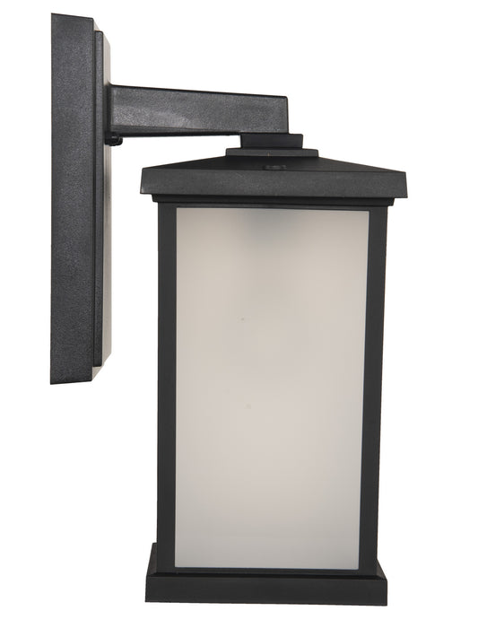 Craftmade ZA2414-TB One Light Outdoor Wall Lantern, Textured Black