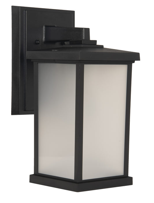 Craftmade ZA2414-TB One Light Outdoor Wall Lantern, Textured Black