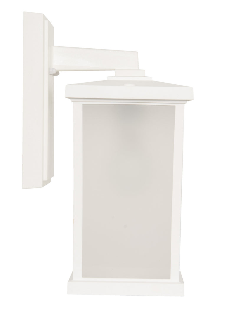 Craftmade ZA2414-TW One Light Outdoor Wall Lantern, Textured White