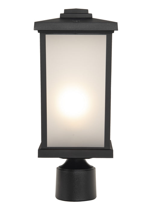 Craftmade ZA2415-TB One Light Outdoor Post Mount, Textured Black