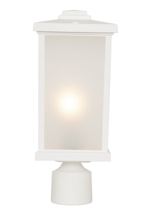 Craftmade ZA2415-TW One Light Post Mount, Textured White