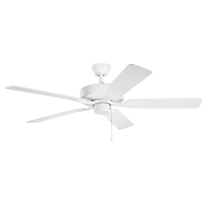 Kichler 330015MWH 52" Ceiling Fan, Matte White