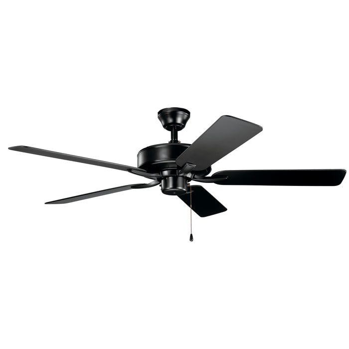 Kichler 330015SBK 52" Ceiling Fan, Satin Black