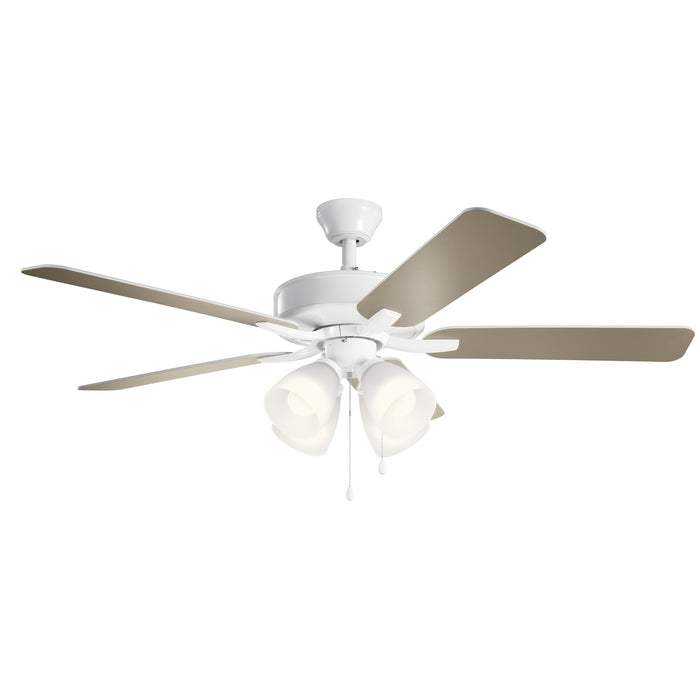 Kichler 330016WH 52" Ceiling Fan, White