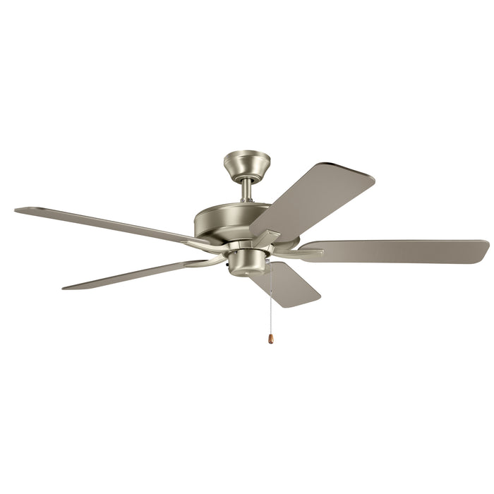 Kichler 330018NI 52" Ceiling Fan, Brushed Nickel