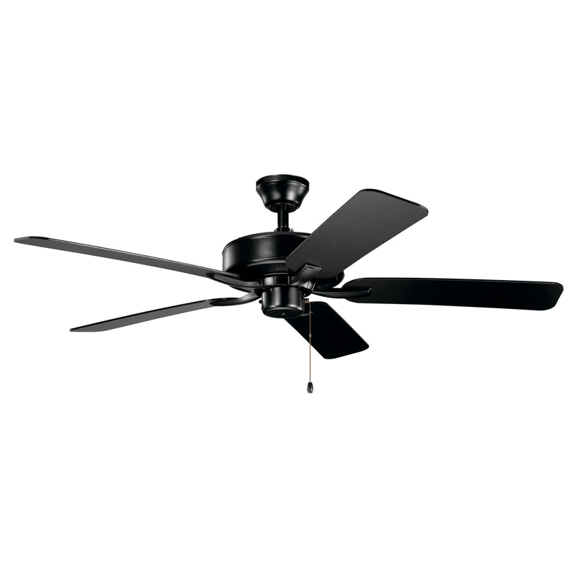 Kichler 330018SBK 52" Ceiling Fan, Satin Black