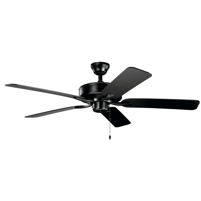 Kichler 330018SBK 52" Ceiling Fan, Satin Black