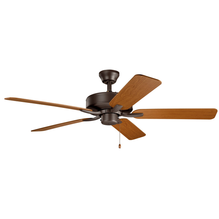Kichler 330018SNB 52" Ceiling Fan, Satin Natural Bronze