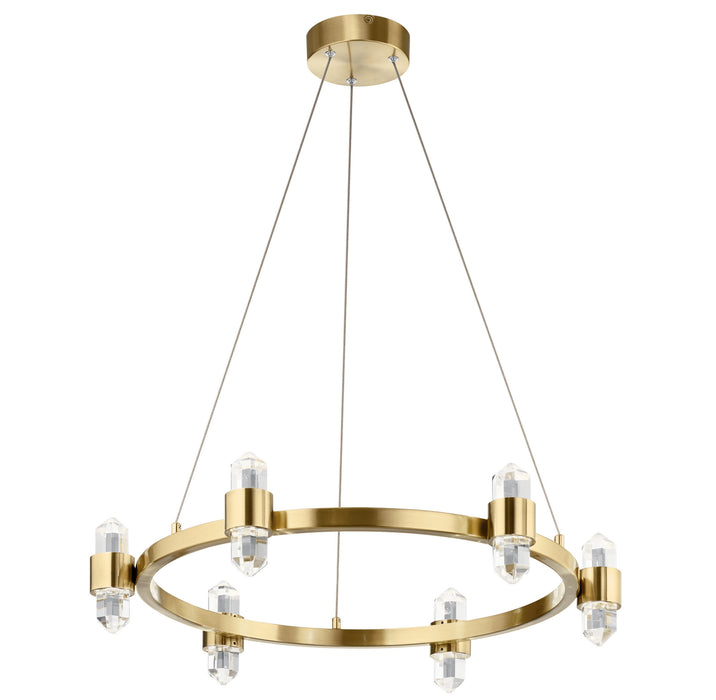 Kichler 84066CG LED Chandelier, Champagne Gold