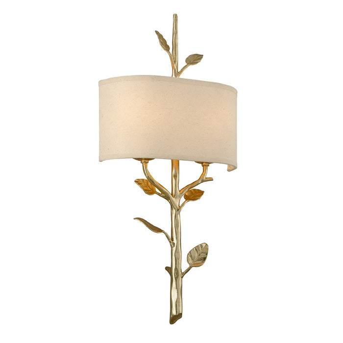 Troy Lighting B7172-GL Two Light Wall Sconce, Gold Leaf