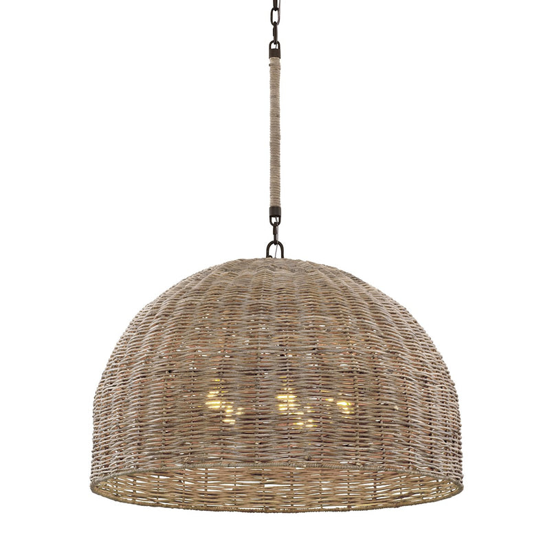 Troy Lighting F6905-TBZ Five Light Chandelier, Tidepool Bronze