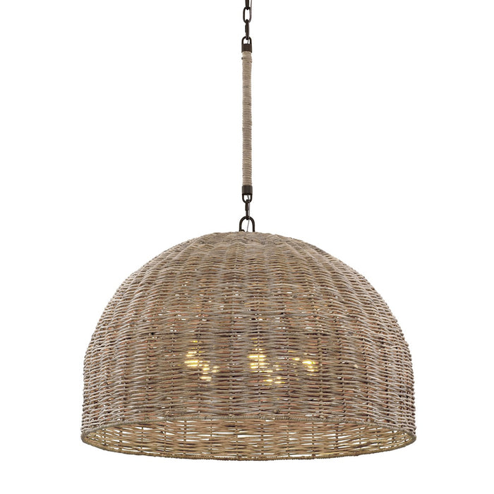 Troy Lighting F6905-TBZ Five Light Chandelier, Tidepool Bronze