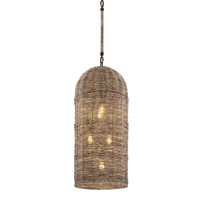 Troy Lighting F6907-TBZ Five Light Pendant, Textured Bronze