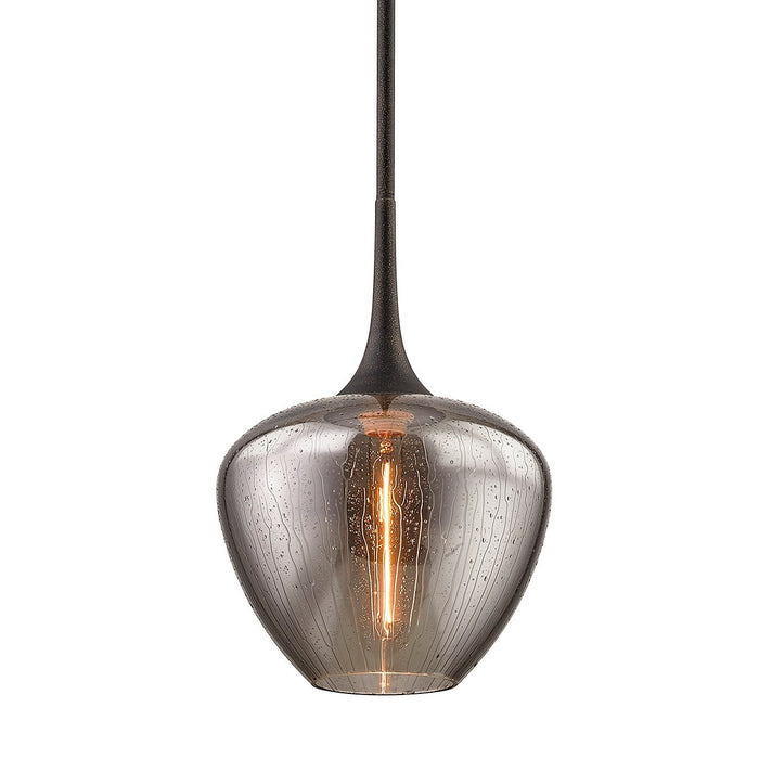 Troy Lighting F7055-VBZ One Light Pendant, Vintage Bronze