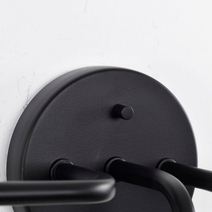 Nuvo Lighting 60-6786 Three Light Vanity, Matte Black