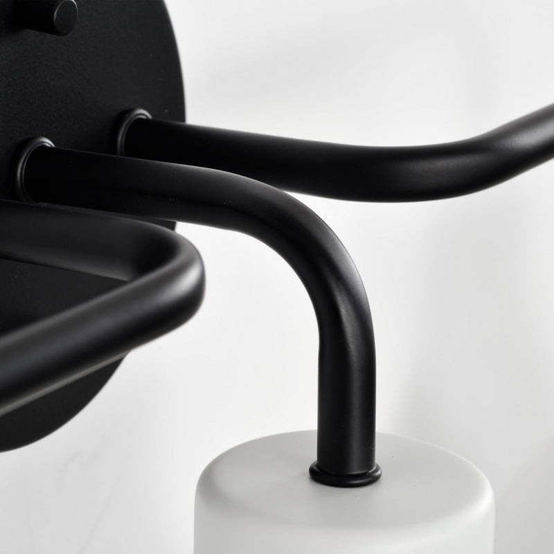 Nuvo Lighting 60-6786 Three Light Vanity, Matte Black