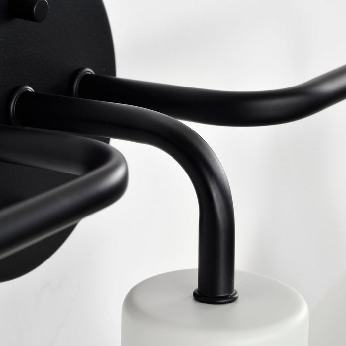 Nuvo Lighting 60-6786 Three Light Vanity, Matte Black