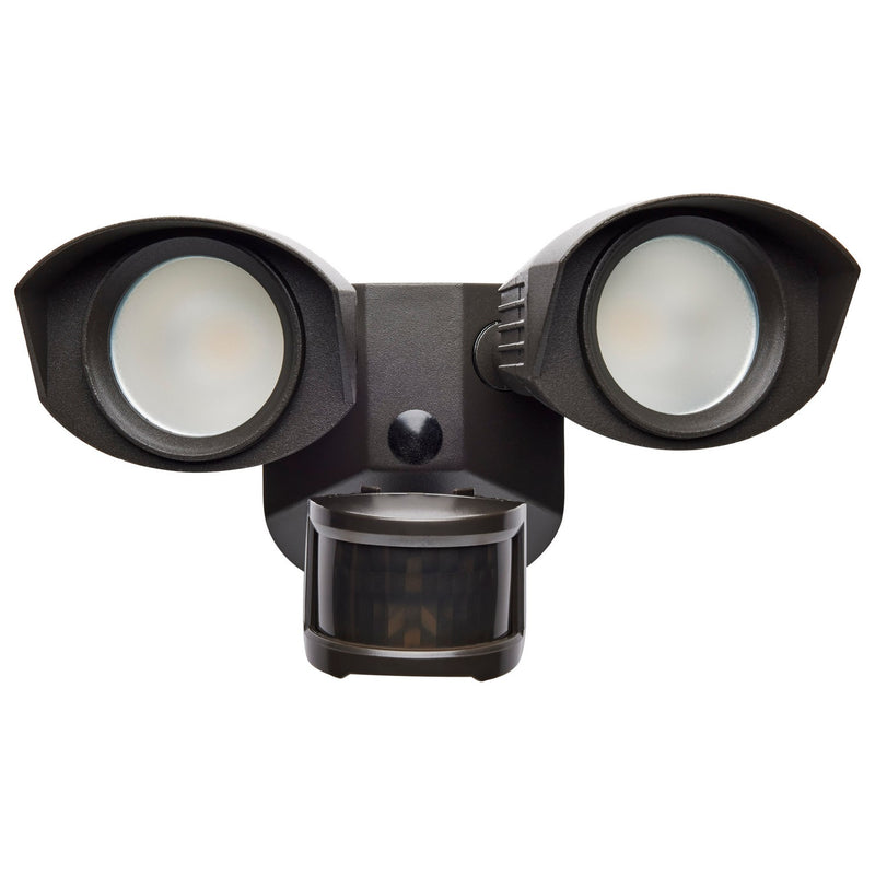 Nuvo Lighting 65-219 LED Dual Head Security Light, Bronze