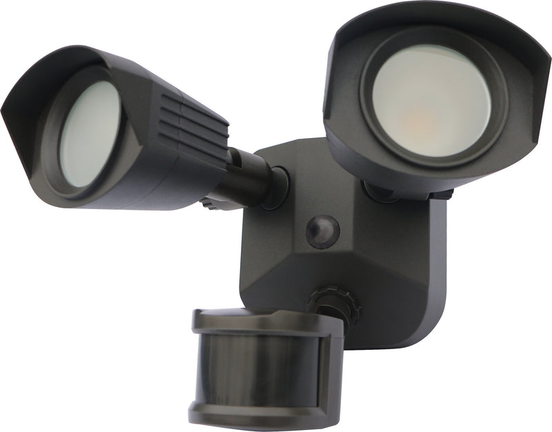 Nuvo Lighting 65-219 LED Dual Head Security Light, Bronze